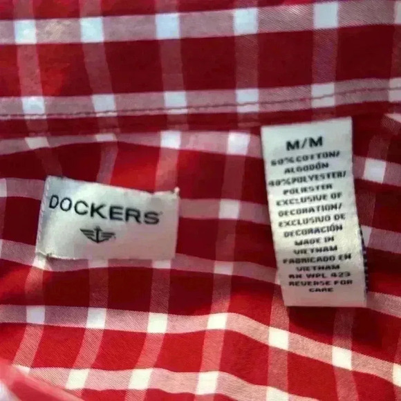 Dockers Plaid Long Sleeve - Picture 5 of 5